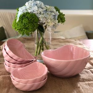 Shafford Original Pink Shell bowls
